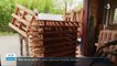 Annecy : du vieux bois recyclé et transformé en meubles design