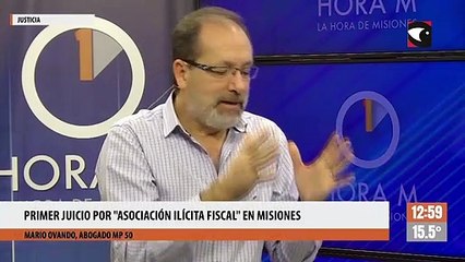 Primer juicio por "asociación Ilícita" en Misiones