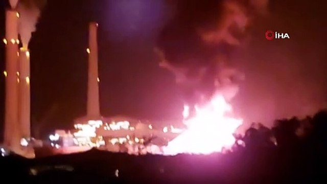 Trans-İsrail petrol boru hattına ait petrol tankı roketle vuruldu