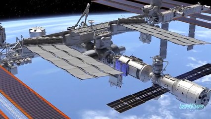How does the International Space Station work