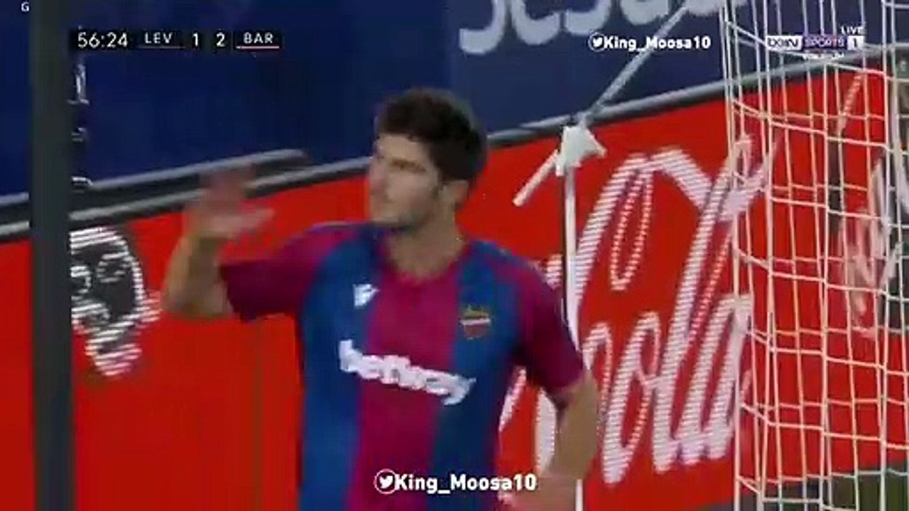 ليفانتي 3 × 3 برشلونة | اهداف اللقاااء بصوت الداهية يوسف سيف ⚽ "