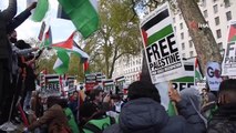 İngiltere'de Filistin'e destek protestosu
