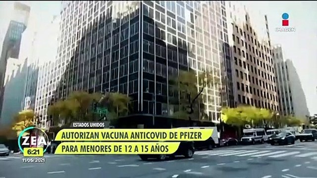 EU autoriza vacuna contra Covid Pfizer para menores de 12 a 15 años | Noticias con Francisco Zea