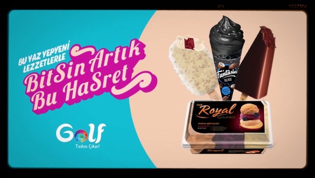 Golf Dondurma Reklam Filmi | Bitsin Artık Bu Hasret!