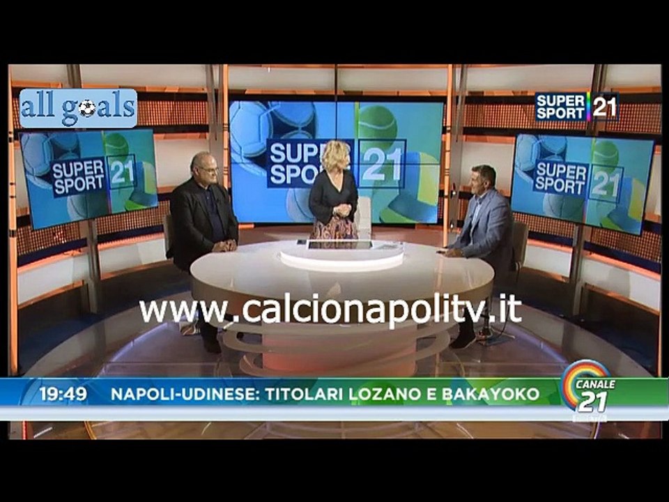 Napoli-Udinese 5-1 11/5/21 pre-partita Super Sport 21