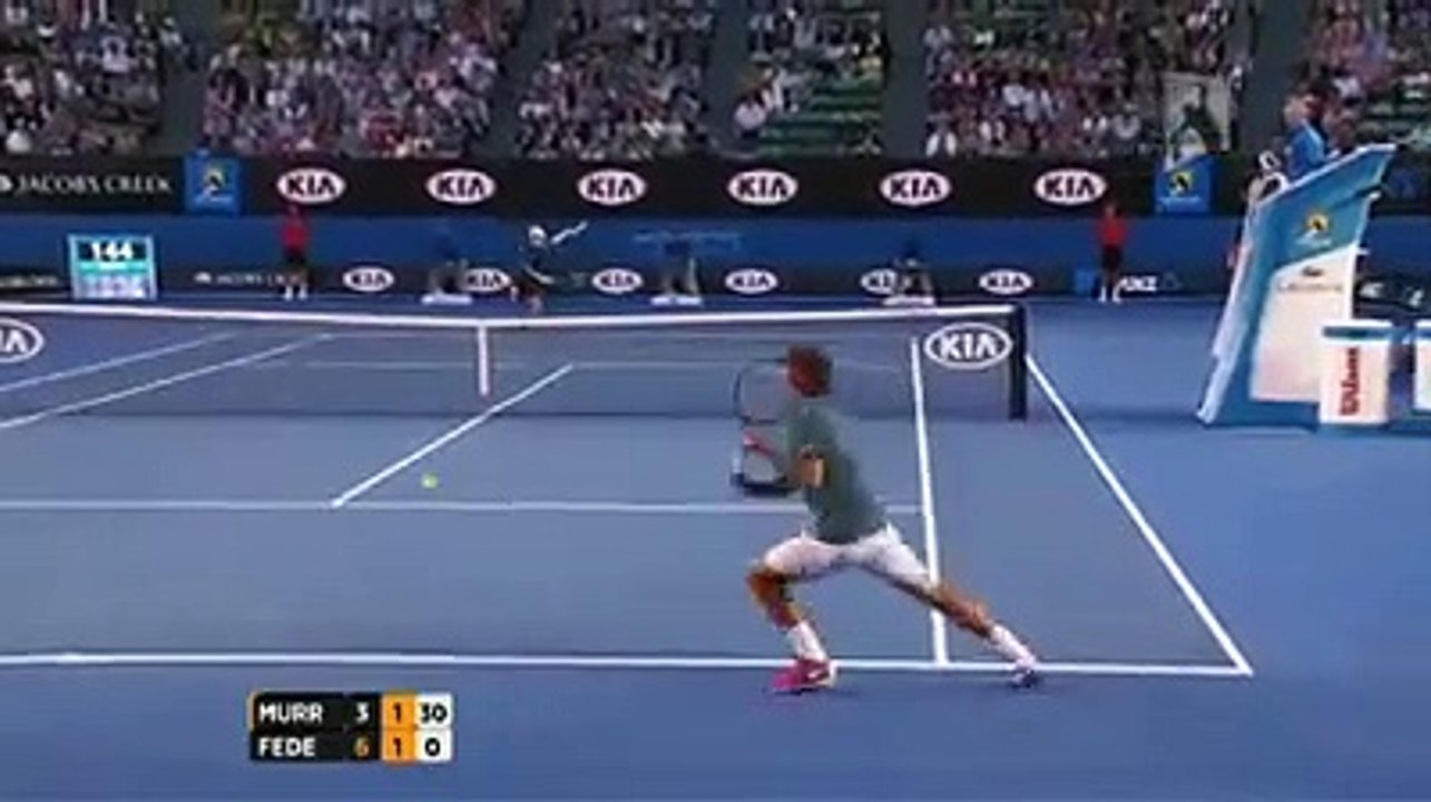 Open d'Australie : Federer élimine Murray
