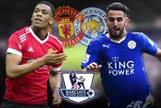 Goals for Manchester United and Leicester City (1-2) English Premier League