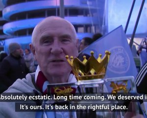 City fans gather to enjoy that familiar winning feeling