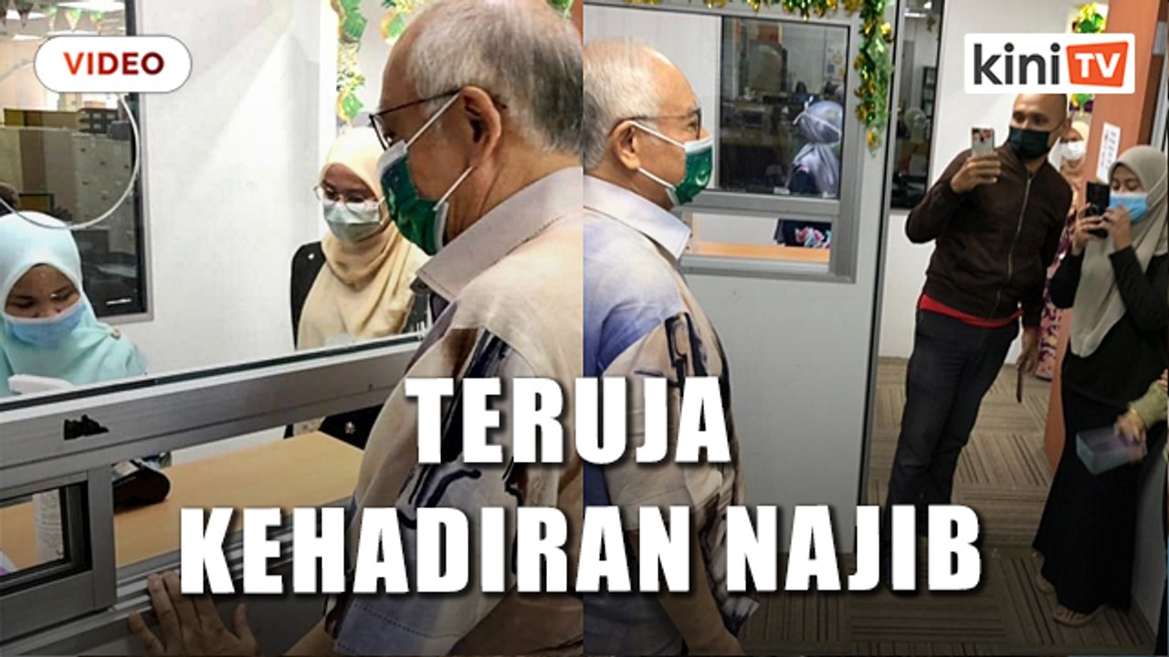 Warga Pejabat Kesihatan teruja kehadiran Najib bayar kompaun