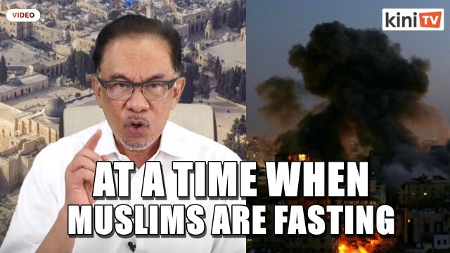 Anwar condemns multiple air strikes in Gaza