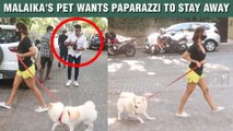 OMG! Malaika Arora's Pet Dog Casper BARKS On Paparazzi