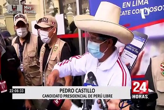 Defensoría del Pueblo: Castillo pidió garantías para su vida por declaraciones de López Aliaga