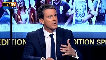 Manuel Valls : "Hollande s'est hissé au niveau de l'histoire"