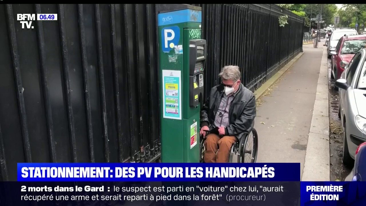 Stationnement: malgré le maintien de la gratuité, les automobilistes handicapés doivent s'acquitter d'un ticket virtuel pour ne pas avoir de PV