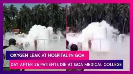 Video herunterladen: Oxygen Leak At Hospital In Goa Day After 26 Patients Die At Goa Medical College, Health Minister Seeks Court Probe