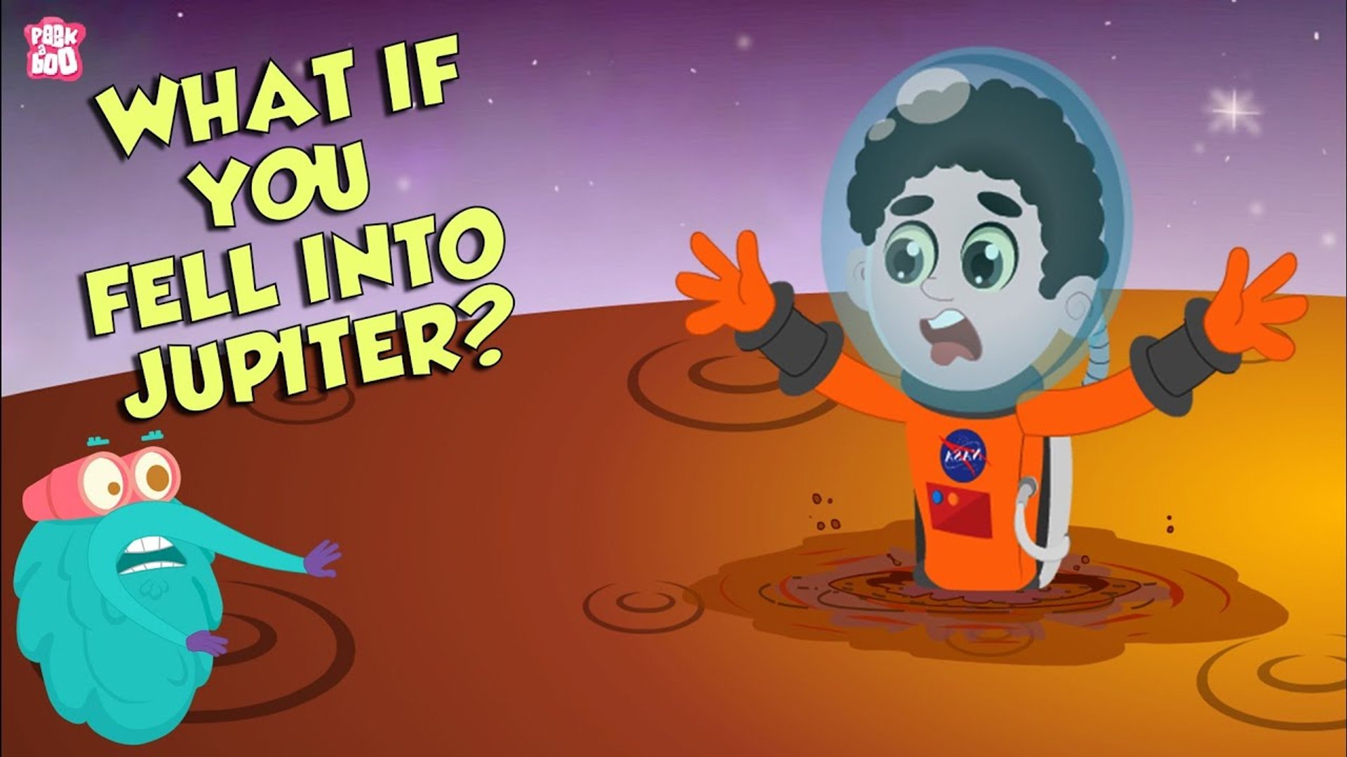What if You Fell Into Jupiter? | Space Video | Planet Jupiter | Dr Binocs Show | Peekaboo Kidz - video Dailymotion