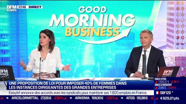 Élisabeth Moreno : Les députés veulent imposer des quotas de femmes dirigeantes - 12/05