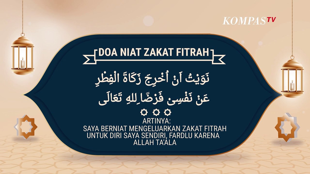 Kumpulan Doa Niat Zakat Fitrah, Doa Mandi Sunna...