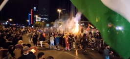 İsrail Konsolosluğu önünde Mescid-i Aksa protestosu