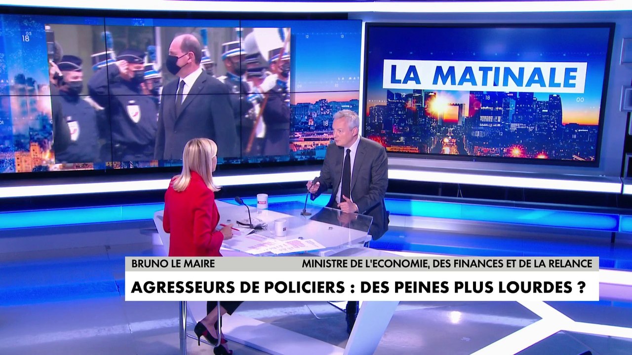 Bruno Le Maire : «Tous ceux qui s'en prennent à des forces de l'ordre doivent faire l'objet de peines exemplaires»