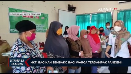 HKTI Bagikan Sembako Bagi Warga Terdampak Pandemi