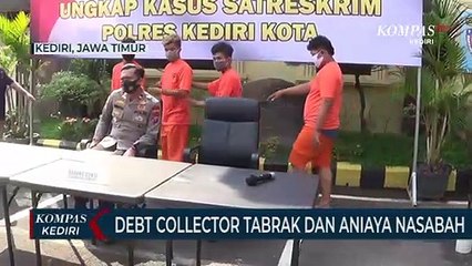 Debt Collector Tabrak dan Aniaya Nasabah