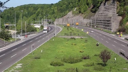 Bolu Dağı Tüneli'nde Ramazan Bayramı arifesinde sakinlik yaşanıyor