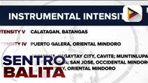 Occidental Mindoro, niyanig ng magnitude 5.8 na lindol; pagyanig, naramdaman din sa Metro Manila