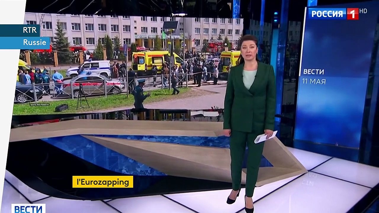 Eurozapping : vive émotion en Russie après une fusillade dans une école