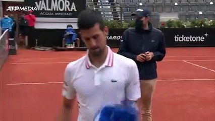 Novak Djokovic beats Taylor Fritz at Rome Masters after rain delay