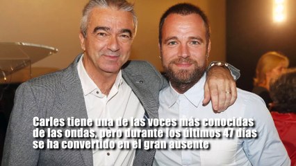 Carles Francino, roto de emoción en su regreso a la radio tras superar el Covid y perder a un familiar