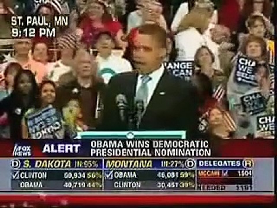 03/06 : Barack Obama remercie sa grand-mère (VOSTF)