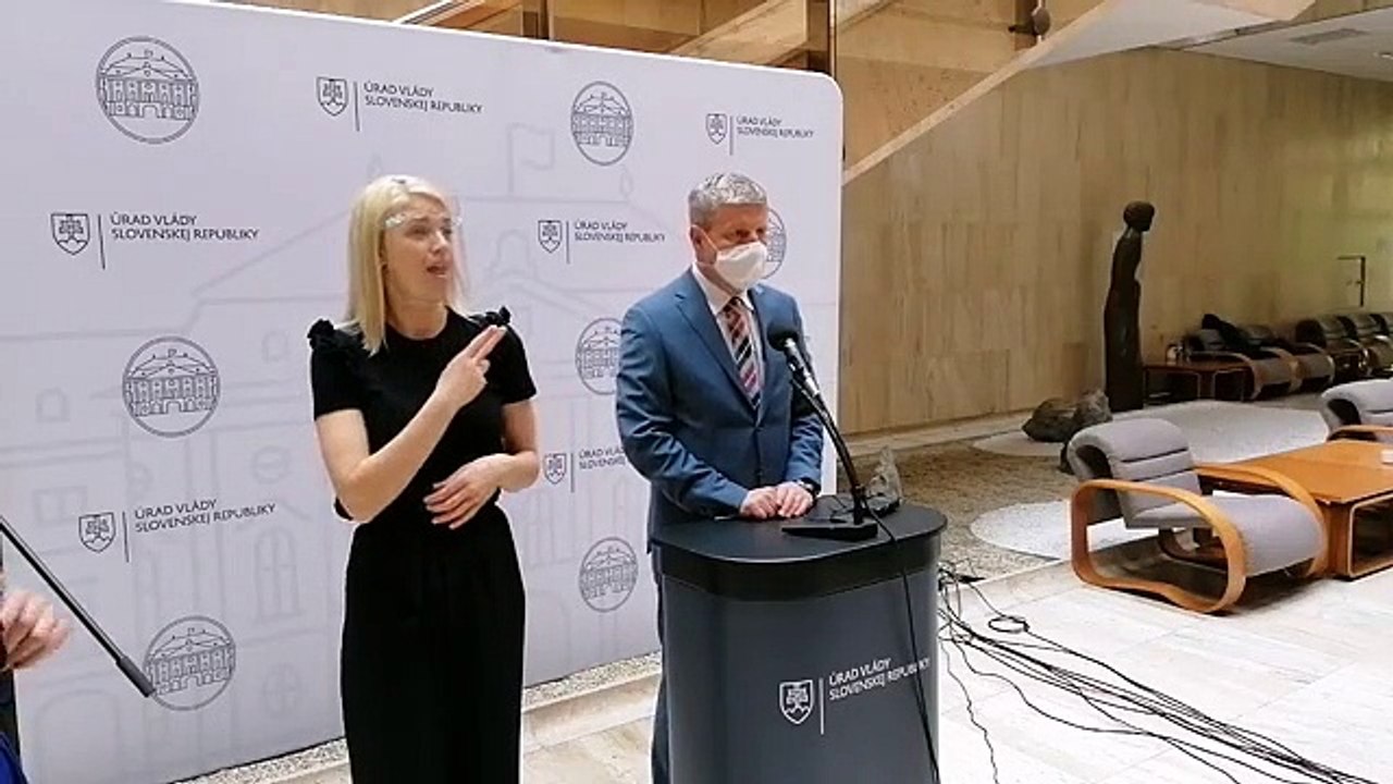 ZÁZNAM: Brífing ministra zdravotníctva V. Lengvarského