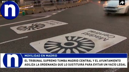 El Supremo tumba el Madrid Central de Manuela Carmena