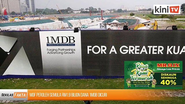 Dana 1MDB RM1.9B dapat semula, Setahun muka pun tak nampak!, Sedia terima tindakan - SEKILAS FAKTA