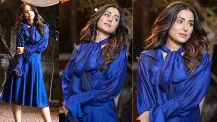 Hina Khan की बहुत दिनों बाद खुशी वाली फोटोज़ देख खुश हुए फैंस  | FilmiBeat