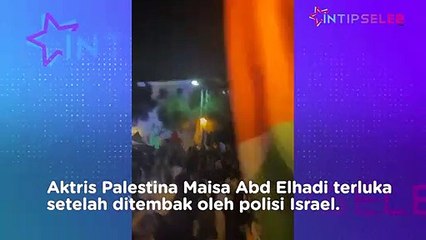 Aktris Palestina Kena Tembakan Polisi Israel Saat Demo