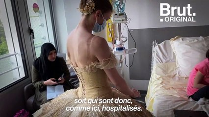 Danseuse étoile, elle se rend au chevet des enfants hospitalisés
