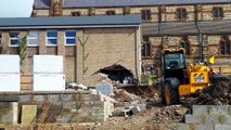Wellingborough All Saints Church Hall wall collapse
