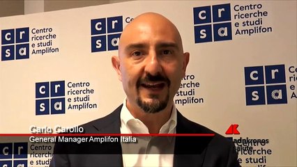 Carollo: “Orgogliosi di celebrare i 50 del CRS Amplifon”