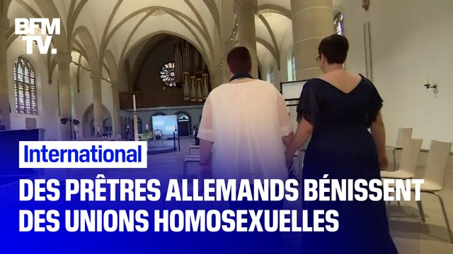 Des prêtres allemands bénissent des unions homosexuelles