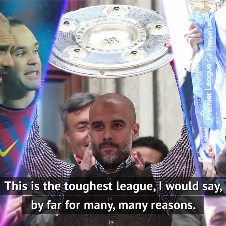 Premier League the toughest 'by far' - Guardiola relieved after City seal title