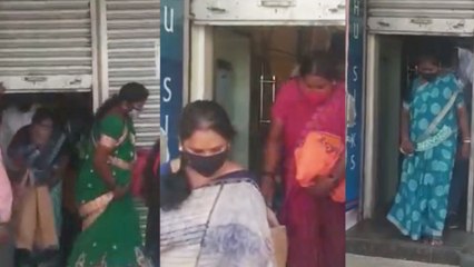 ಜನರನ್ನು ಒಳಗೆ ಕರೆದು ಬಾಗಿಲು ಹಾಕಿದ ಸೀರೆ ಅಂಗಡಿ ಮಾಲೀಕ | Oneindia Kannada