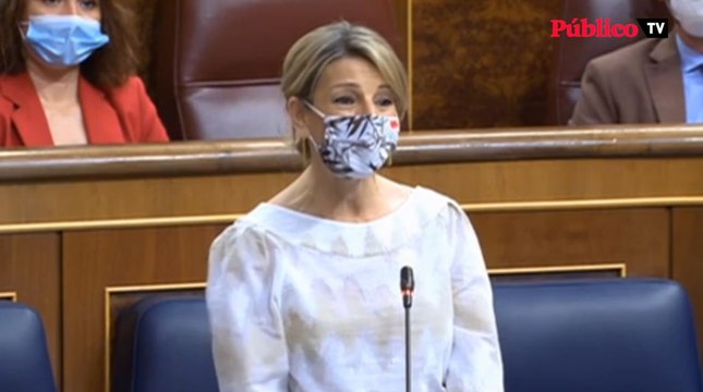 Yolanda Díaz, al PP: No dejen caer España para recuperarla