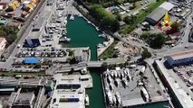 Collassa il ponte levatoio della Darsena Pagliari a La Spezia. Evacuate abitazioni adiacenti - VIDEO