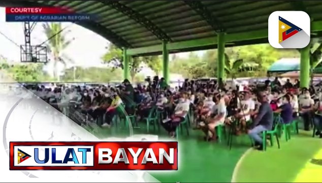GOVERNMENT AT WORK: 222 benepisyaryo ng Department of Agrarian Reform sa Laguna, natanggap na ang titulo ng kanilang lupa; Proyektong access road ng DSWD sa Eastern Samar, binuksan na; Coconut farmers sa Tanay, Rizal, nakatanggap ng cash and food subs