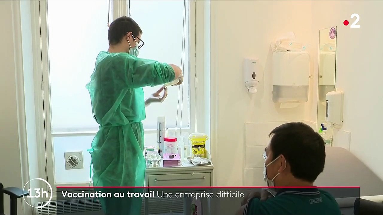 Vaccin contre le Covid-19 : la difficile entreprise de la vaccination au travail