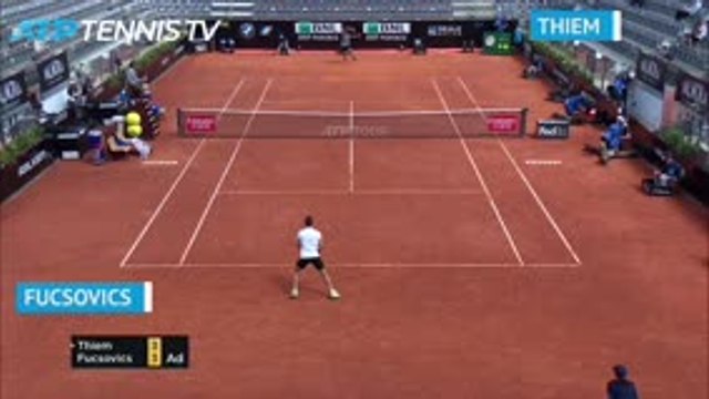 Thiem recovers to beat Fucsovics in Rome