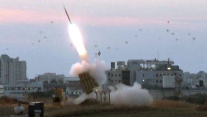 "날아오는 로켓포 90% 요격"...이스라엘군 '아이언 돔' 위력 과시 / YTN