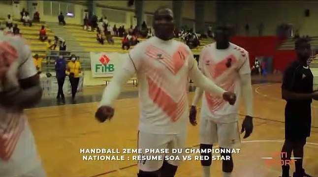 Handball 2eme phase du championnat national, Resumé SOA Vs RES STAR